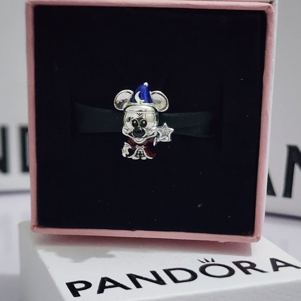 Pandora Disney Sorcerer Apprentice Mickey Charm